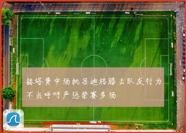 赫塔费中场批吕迪格膝击队友行为不当呼吁严惩禁赛多场